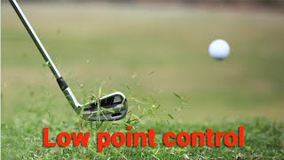 Controlling the low point in your golf swing. Swing Simply!