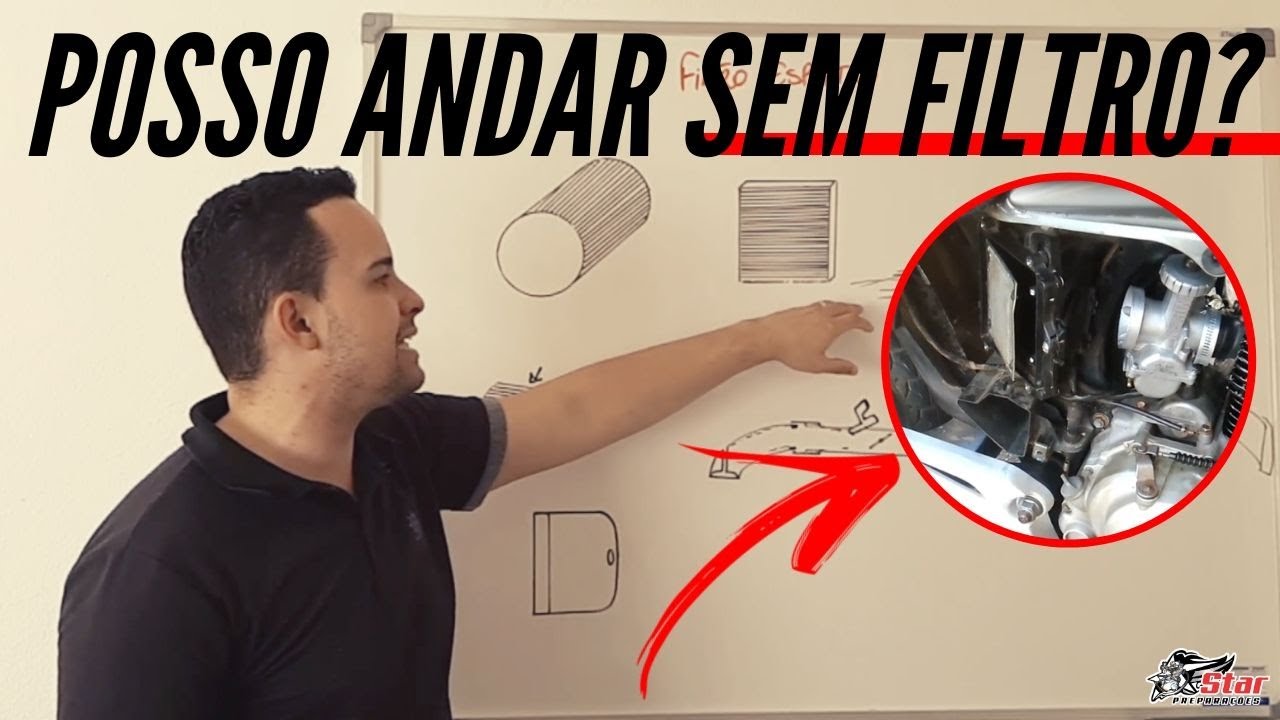 O que acontece se eu andar sem o filtro de ar? I Star Preparações