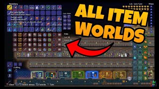 How to join terraria all item worlds ...