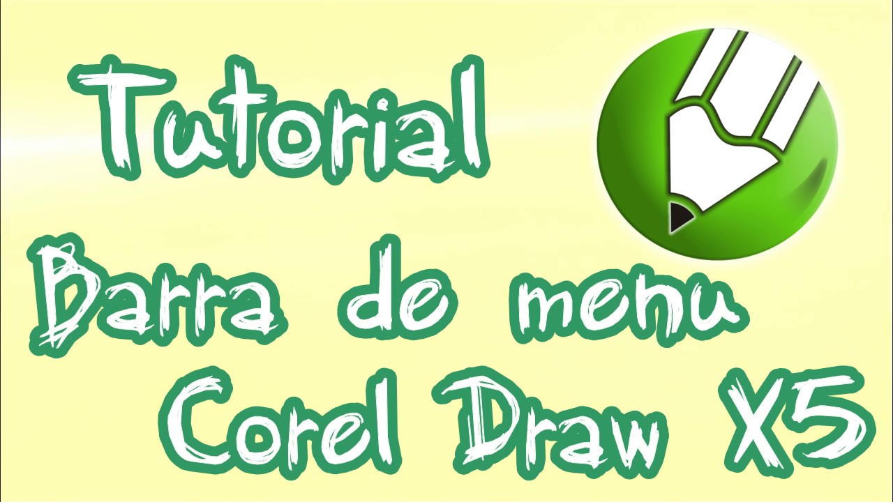 Tutorial Barra de Menu Corel x5 Invisível no Windows 10 - YouTube