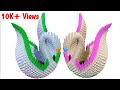 3D Origami paper swan| Easy step by step 3D Origami Paper Swan। #PaperSwan #Swan #3DOrigami #Origami