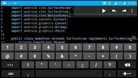 Android Aide Game tutorial part 2
