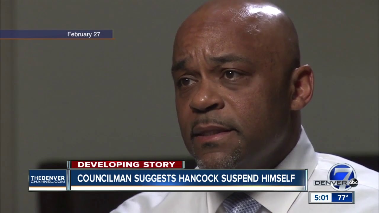 Denver council member suggested Mayor Hancock suspend himself over sexual harassment allegations