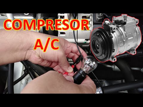 Medir VOLTAJE de COMPRESOR DE A/C de auto