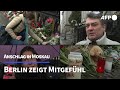 Anschlag von moskau berliner zeigen mitgefhl  afp