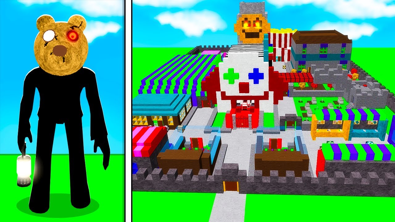 ROBLOX PIGGY MR. STITCHY'S SCREAM PARK! (Piggy Build Mode)