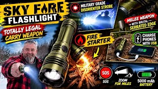A Flashlight, Strobe, Weapon, Firelighter, Zoomable MONSTER!