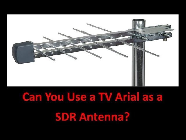 Can You Use a TV Arial as a SDR Antenna? - YouTube