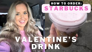 Starbucks Valentines Drink Pink Cold Foam 2022 Valentines Day Secret Menu Review Mukbang