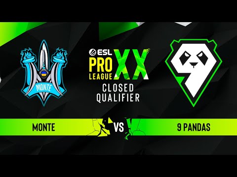 Monte vs. 9 Pandas - ESL Pro League Season 20 Europe - CQ