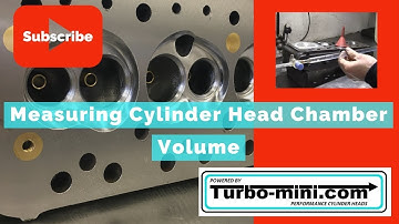 Classic Mini tech. Measuring cylinder head chamber volume, how to. Simple step by step guide.