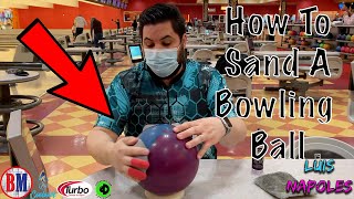 How To Adjust The Surface Of Your Bowling Ball To Generate More Hook | Easy How To Tutorial!