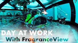 Offshore Commercial Diving (Mixed Gas) Day at Work with FragranceView
