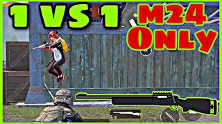 M24 ONLY | 1v1 | TDM | PUBG MOBILE - Team Death Match
