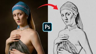 Turn Your Photo into Drawing Easily in Photoshop