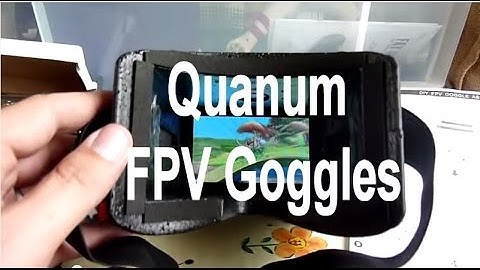 Quanum DIY FPV Goggle kit review Hobbyking cheapest video goggles ever ?