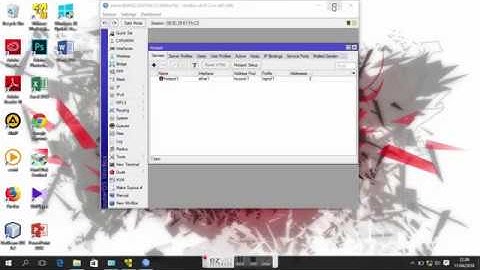 Konfigurasi Hotspot Mikrotik Di VMware Menggunakan Winbox