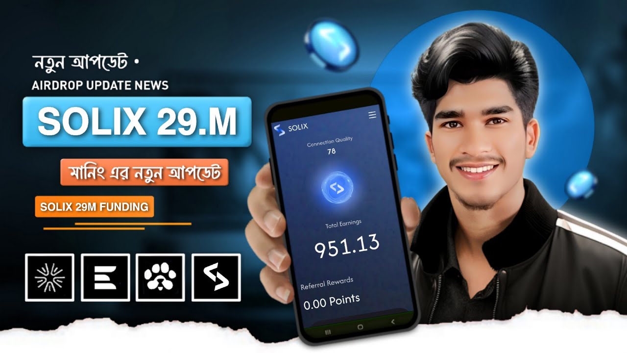 Airdrop Update $Solix DePin Update • $PAWS Final Update • $Wcoin Final Tasks Update • 