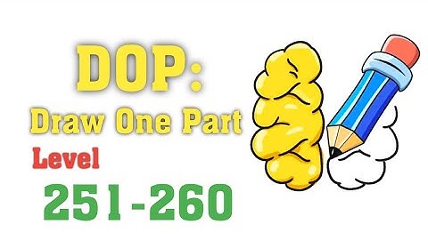 Draw One Part Level 251-260 Walkthrough