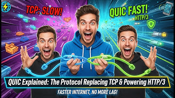 QUIC Explained: The Protocol Replacing TCP & Powering HTTP/3 #protocol  #http  #networking  #webdev