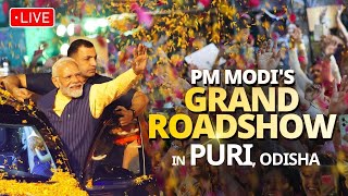 LIVE: PM Modi's roadshow in Puri, Odisha today | Lok Sabha Election 2024 | News9