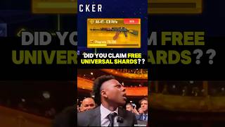 ✅ COD MOBILE Giving FREE Legendary Universal Shards To Unlock AK47 Fast #shorts #trending #codm