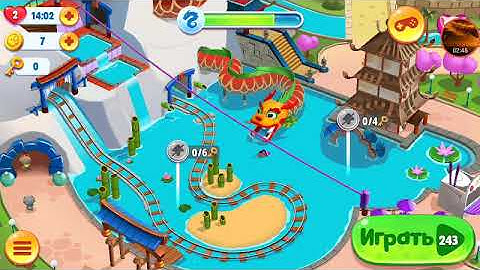 Talking Tom Pool Level 241, 242, 243, 244, 245 Walkthrough