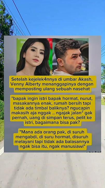 Venny Alberti dan Akash #artist #masukberanda #beritaterkini #quotes #fyp #shorts