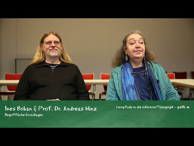 Ines Boban & Prof. Dr. Andreas Hinz - Begriffliche Grundlagen