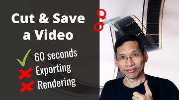 How To Trim Videos With Avidemux - No Rendering.