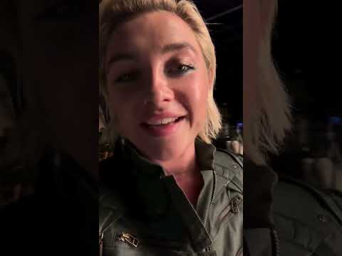Florence Pugh takes you behind the scenes of Thunderbolts