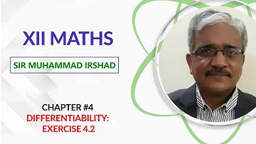 XII Maths Chapter 4 Differentiability: Exercise 4.2