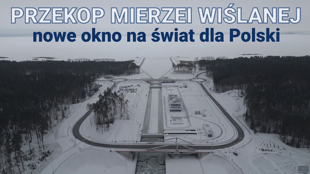 NOWE OKNO NA ŚWIAT: PRZEKOP MIERZEI WIŚLANEJ 4K  #PrzekopMierzei #Skowronki #DJIMini3Pro