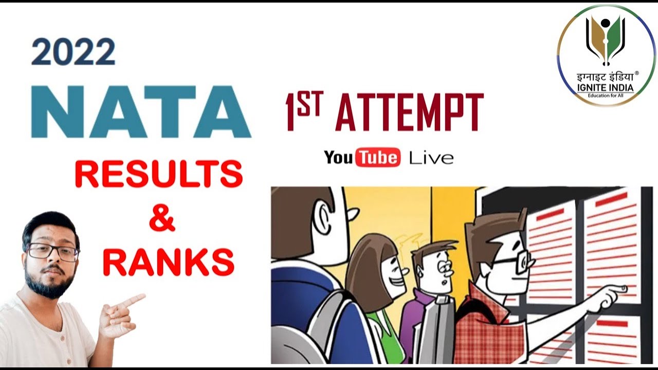 NATA 2022 1ST ATTEMPT RESULTS AND RANKS || What to do now ??