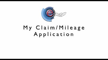 eP2P Application Tutorial - e - Claims - My Claim Mileage Application