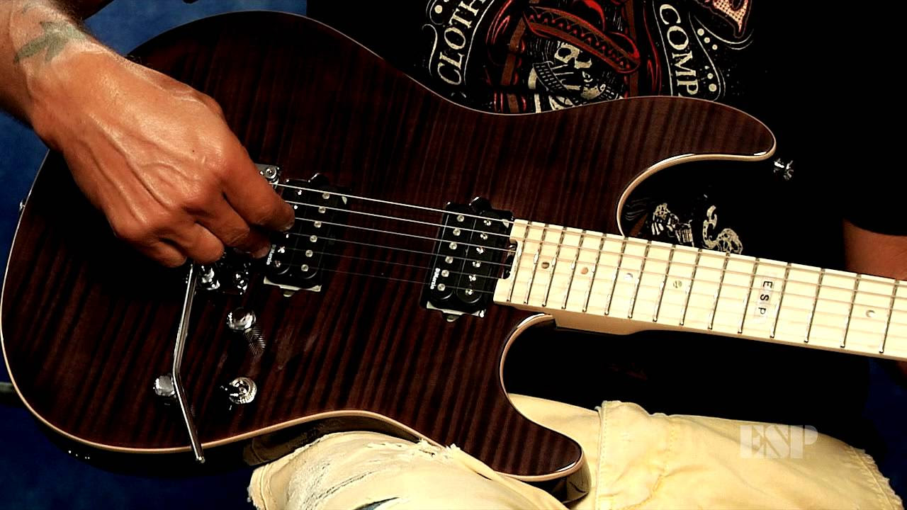 ESP Guitars: George Lynch demos the ESP E-II ST-2 - YouTube