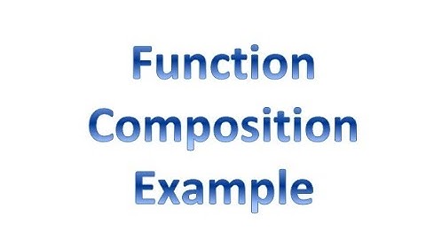 Function Composition - Example With Domain Restrictions