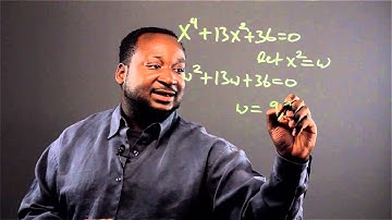 How to Solve a Quartic : Math Skills