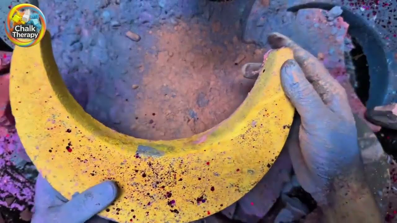 Ultra Fast Heart-Chalk Explosion 💥💖 | Satisfying Color Crush ASMR