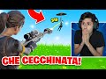 SONO RIMASTO SBALORDITO da questa CECCHINATA!! Momenti assurdi fortnite #13