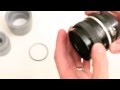 How to repair loose focus ring on Nikon 50mm f/2 lens and fix filter ring