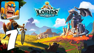 Lords Mobile: Kingdom Wars - Mobile Gameplay Walkthrough Part 7 (iOS, Android)