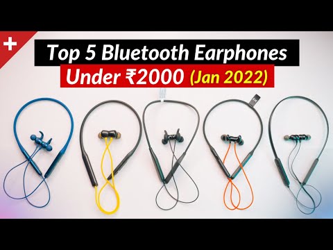 Top 5 Best Bluetooth Earphones Under ₹2000 | Buy in January 2022🔥