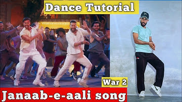 janaab e aali song dance tutorial // Hrithik Roshan vs NTR // Ani Dance. 