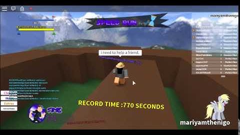 Roblox- Super Check Point Speed Run Record for mariyamthenigo 770