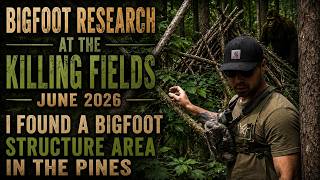 BIGFOOT RESEARCH AT THE KILLING FIELDS | I FOUND A MYSTERIOUS TREE STRUCTURE AREA (PART 2)