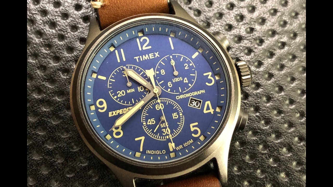 The Timex Expedition Scout Chronograph Watch: The Full Nick Shabazz Review  - YouTube