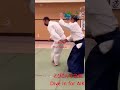 Wow  dive in for aiki    shoulder grasp and hit rotation throw 