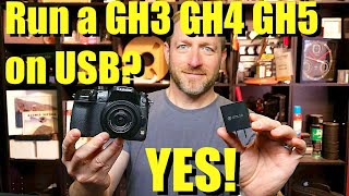 Power your Panasonic GH3 GH4 GH5 on USB?  YES!!!   Micro 4/3 power HACK!