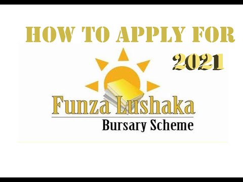 How to Apply For Funza  Lushaka Bursary Scheme  Online